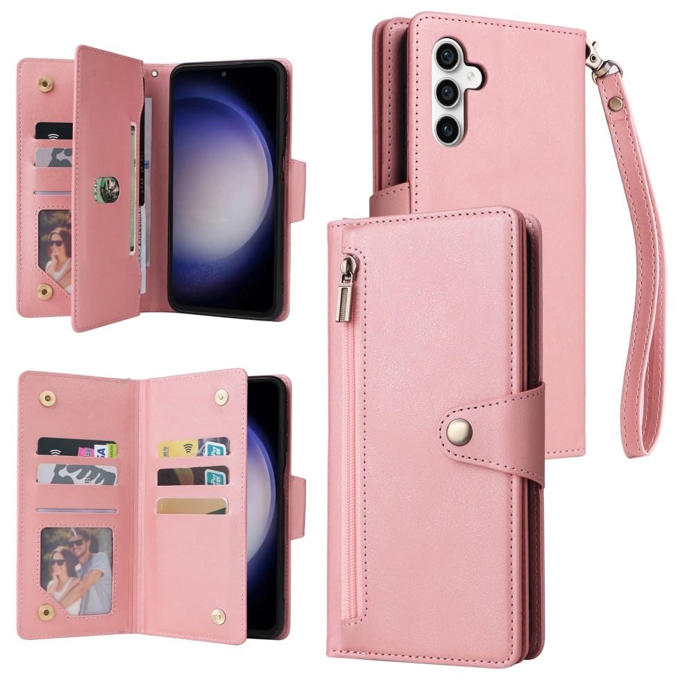 Étui Samsung S25 Edge or rose idéal pour visionner vos vidéos et voyager léger - 8