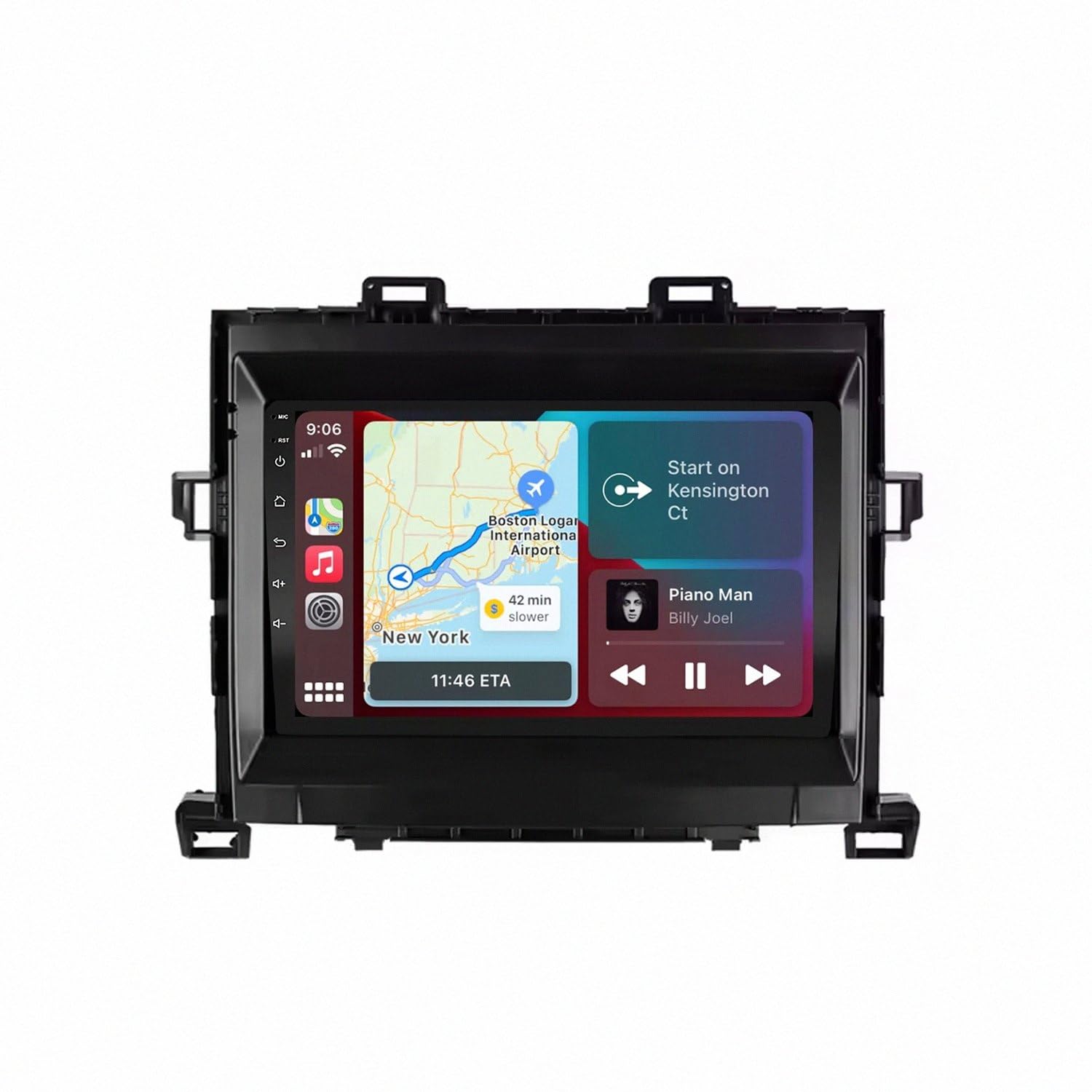 Radio Macchina Touch Screen per Toyota ALPHARD Vellfire ANH20 2008-2014 Wireless Carplay Android Auto Stereo Auto Bluetooth Ips con Pantalla Táctil con Gps, 8 Nucleo 4G+64G