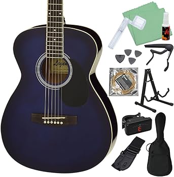 Amazon | LEGEND FG-15 Blue Shade アコースティックギター初心者12点