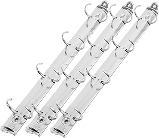 LALAFINA 3 Pçs A4 Fichário Encadernação Espinha Pentes Mecanismo De Papel Organizador Fichário Caderno Planejador Pasta Fichário Mecanismo Fichário Fichário Espinhos Fichário Pente