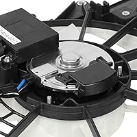 Vista 4 de Conjunto de ventilador de refrigeración de radiador de estilo de fábrica compatible con Mazda CX-3 2016-2022