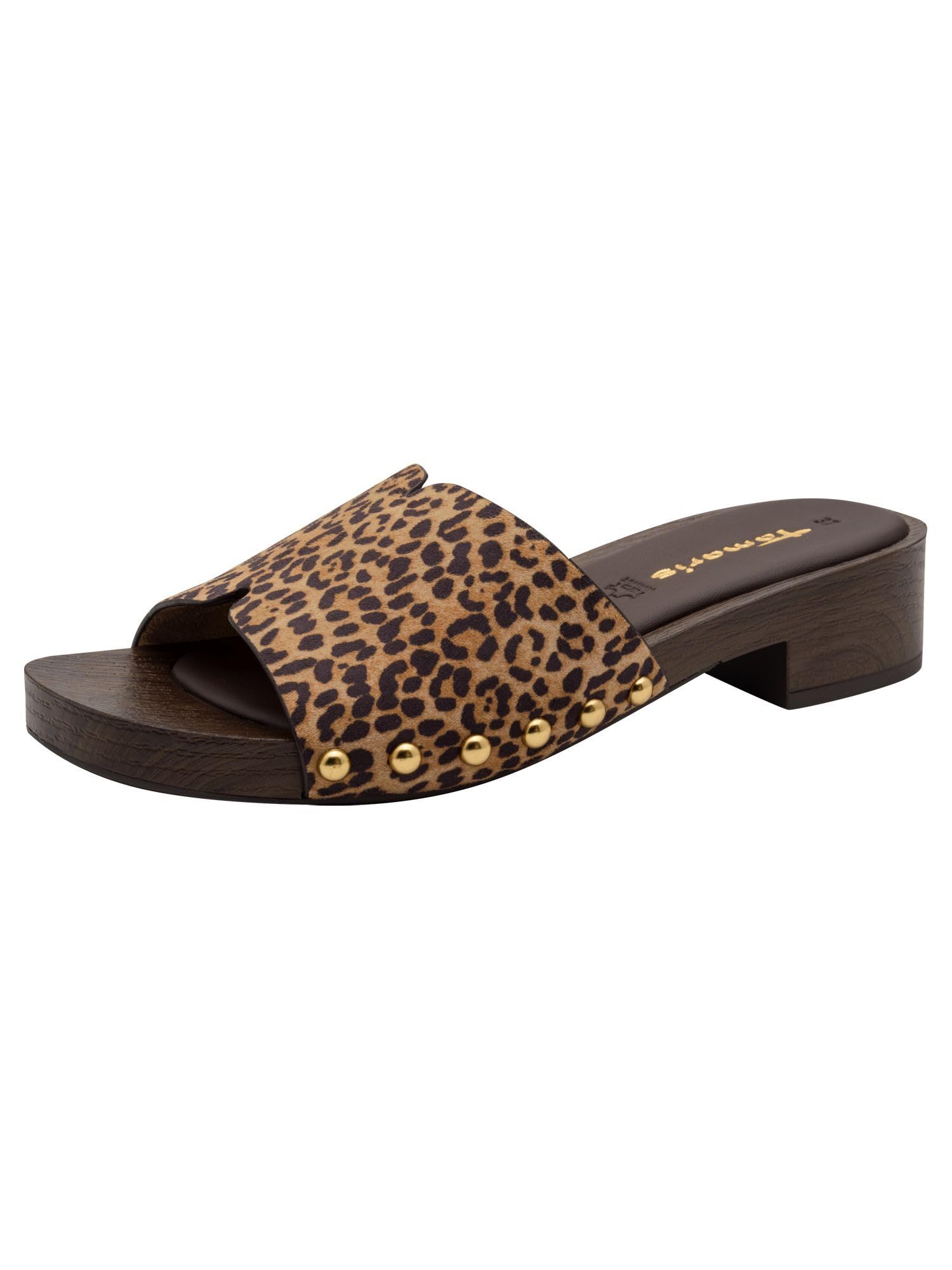 Tamaris Women's mule flat brown 4 UK