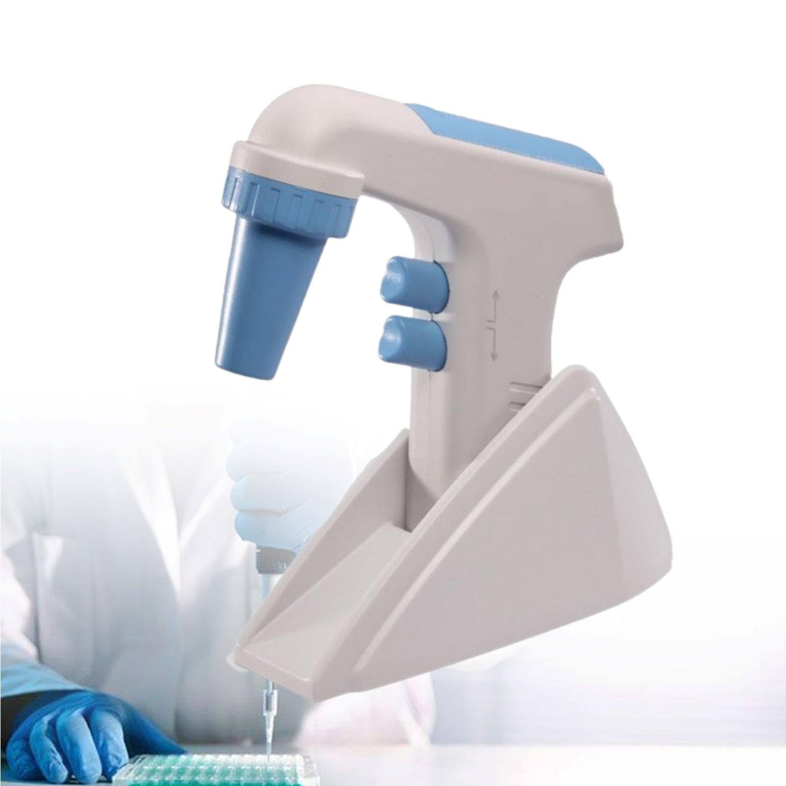 Controller Professionale per Pipette elettriche, riempitore motorizzato per Pipette con Display LCD, intervallo di Volume da 0,1 a 100 ml e Controllo a 6 velocità
