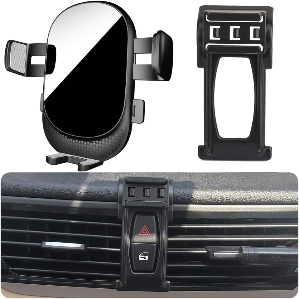 Car Phone Holder for BMW X1 Auto Accessories [ Only for 2013-2015 X1，Non Universal ] [ Auto Lock Hands Free Cell Phone Mount Car fits for iPhone & All Smartphones ]
