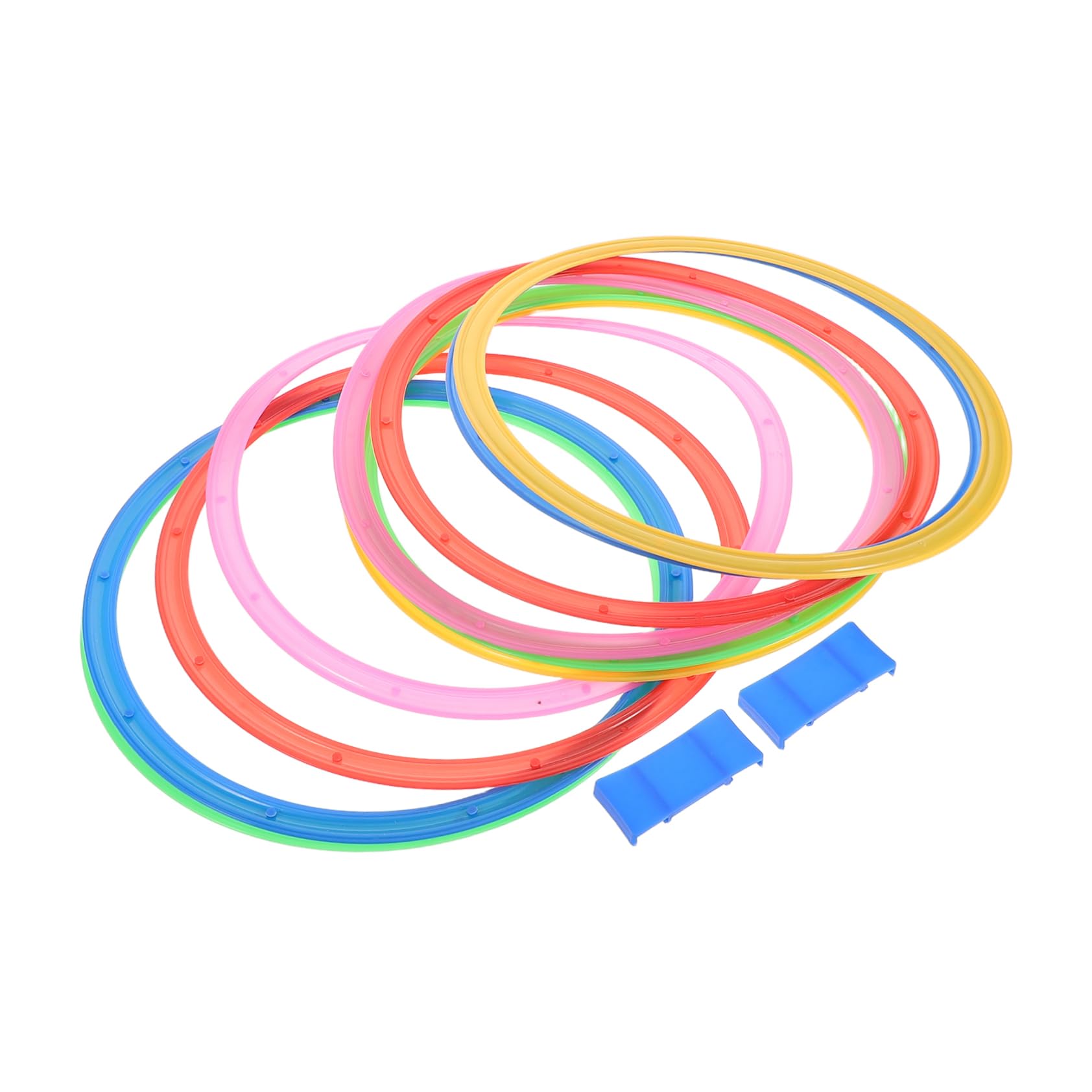 BESPORTBLE Hoop Set Boys and Girls Agility Training Portable Ring Game Outdoor Indoor Boys and Girls Games Complete Kit for Sensory Development