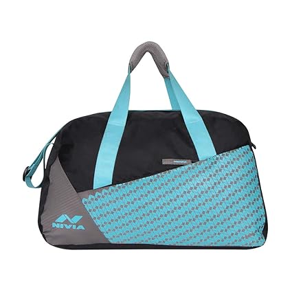 Nivia 3043 Polyester Yoga 2.0 Bag Aqua Green (Black)