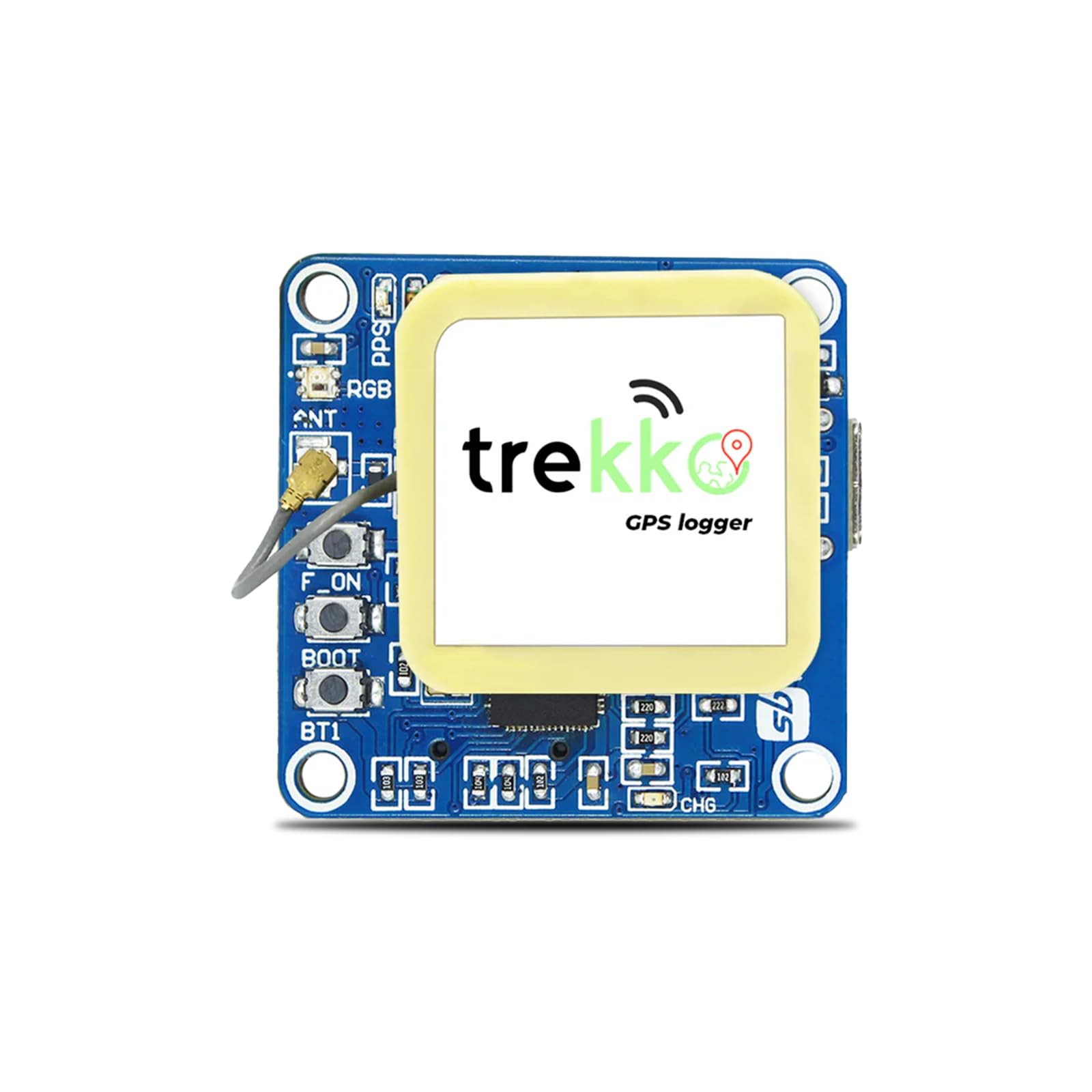 sb Components Rejestrator GPS Trekko Pico zasilany przez Pico RP2040 obsługuje systemy Multi-GNSS moduł GPS do śledzenia lokalizacji geograficznej