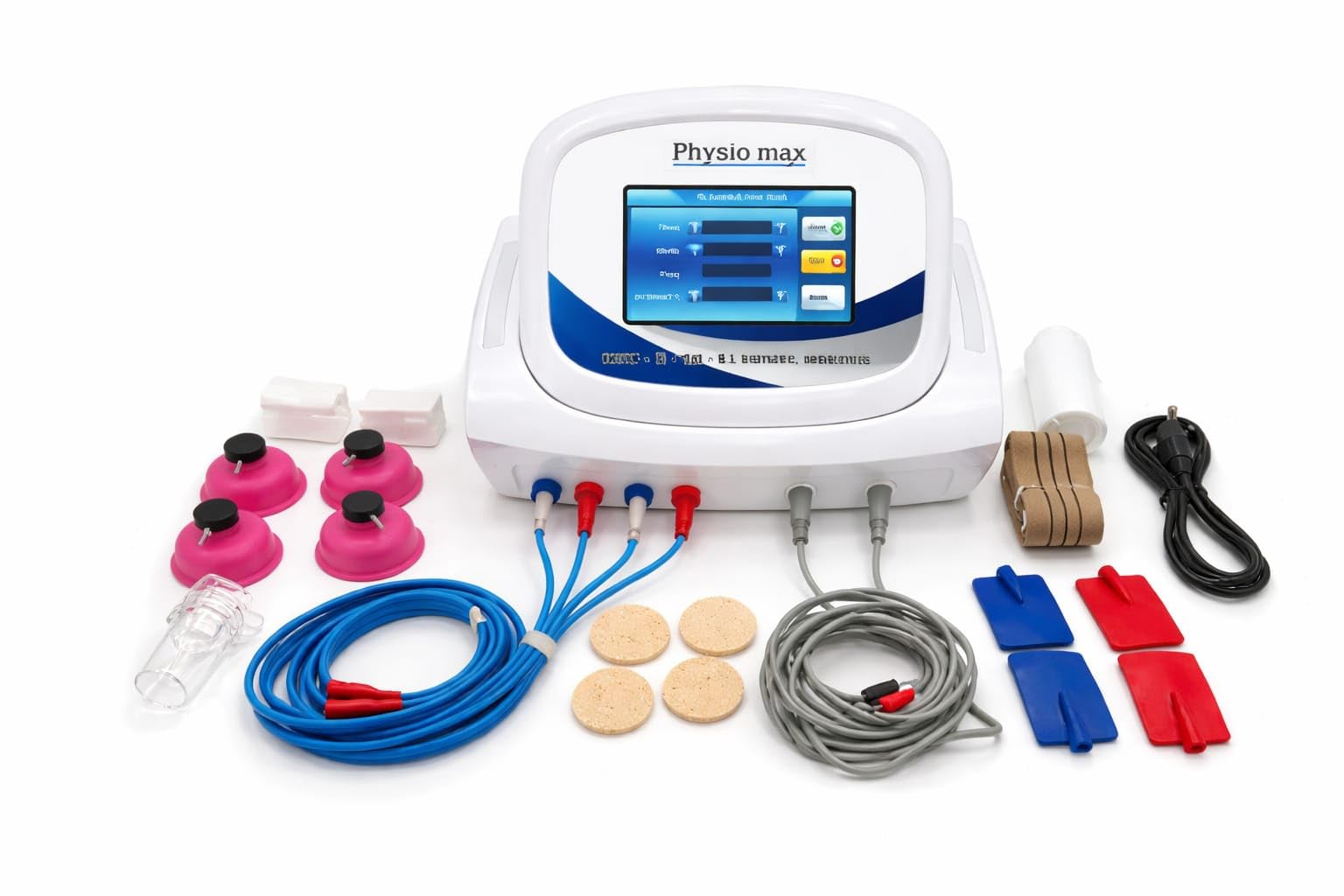 Vacuum IFT Physiotherapy Machine | Digital Touch Display Professional Therapy Equipment | Vacuum Suction with IFT Tabletop Clinical Device | Made in Korea-image-26