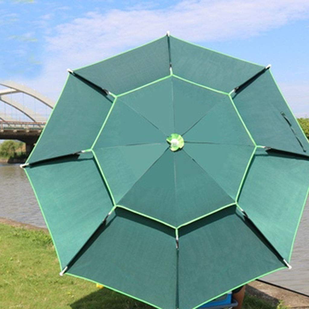 Wędkarstwo / 2,4 m/Wanxiang / parasol wędkarski / podwójny/parasol/winyl/filtr przeciwsłoneczny/parasol/parasol wędkarski / składany parasol wędkarski, a, 2.2M
