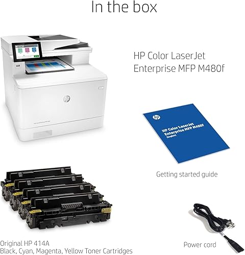 Miniatura 4 de HP Color Laserjet Enterprise M480f Impresora dúplex multifunción (renovada Premium)