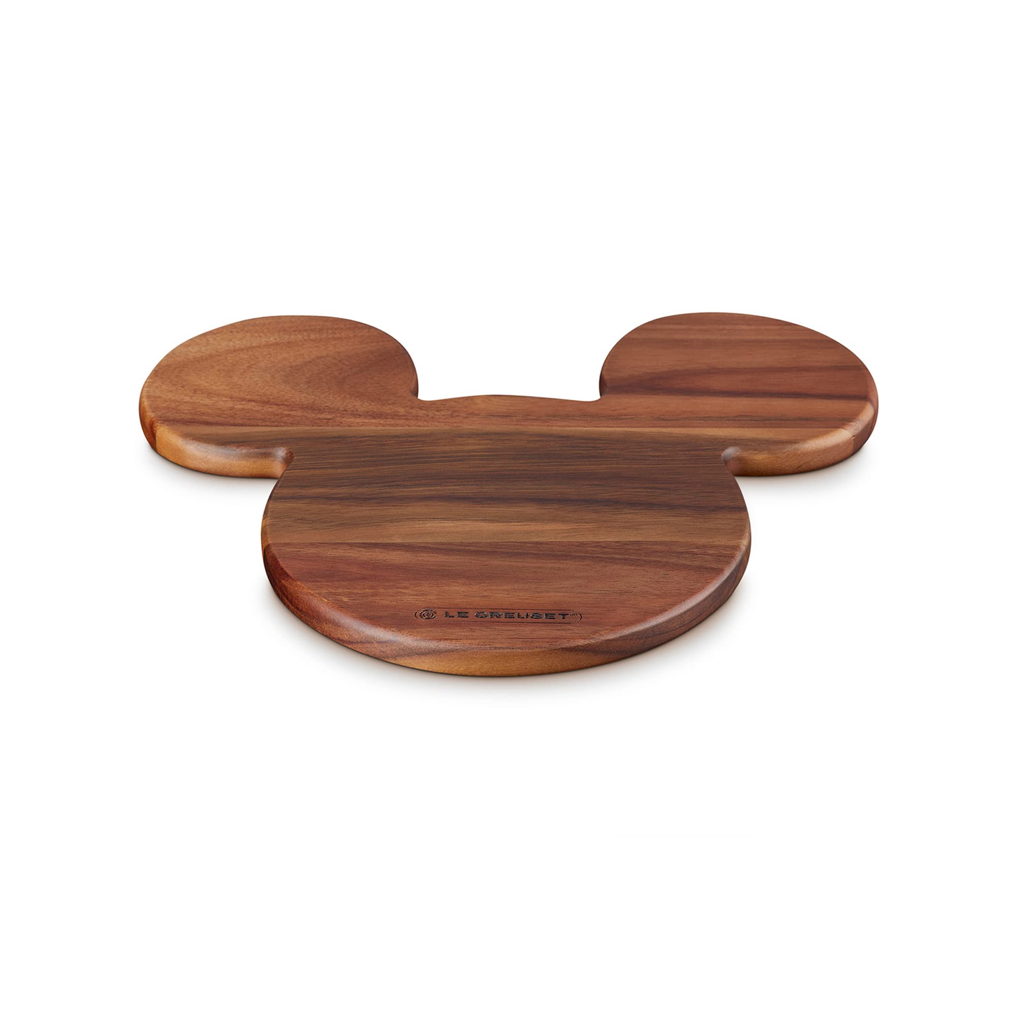 Le Creuset Disney Mickey Mouse Akazienholz Tablett Versand mit Sendungsnummer NEU - Bild 2 von 6