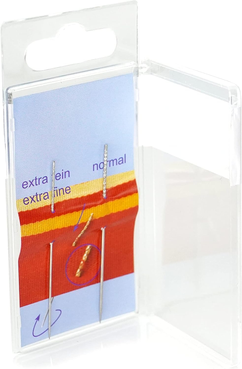 TSL 2 x Snag Wizard Needles, Metal, Silver, 10.5 x 5 x 0.5 cm