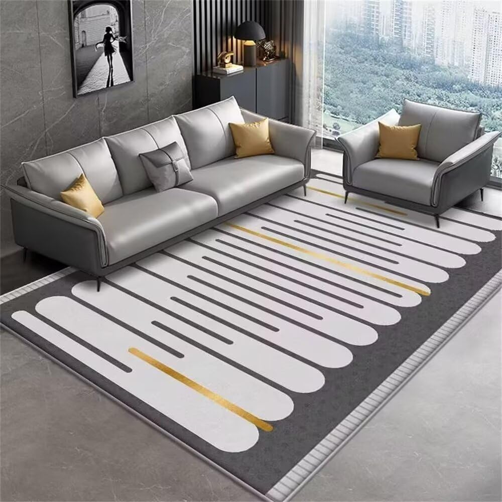 Tapis chambre bebe fille insonorisant grand format gris protection contre le froid pour salon