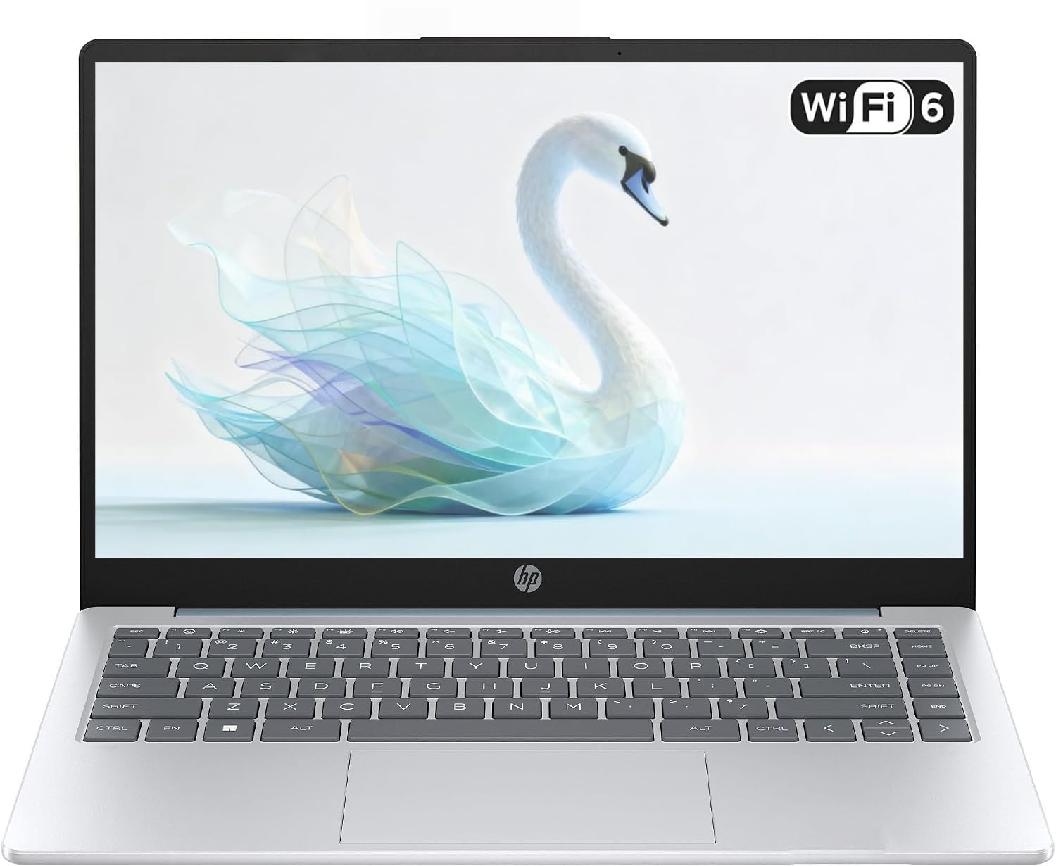 HP New Everyday Slim Laptop • 2026 Edition • AMD Processor • 128GB SSD • Microsoft 365 • Thin & Portable • Fast Charge • Long Battery Life • Windows 11 Moonlight Blue
