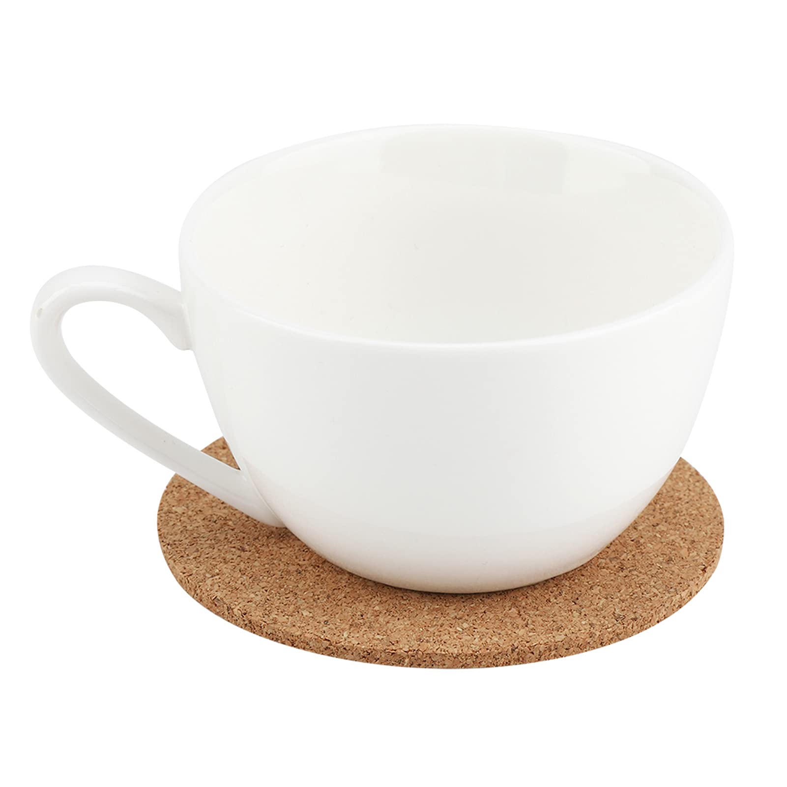 Haofy Posavasos de Madera 200 Uds para Protección Térmica y Antideslizante Mesa Oficina Hogar para Tazas Café, Desayunos Diarios, Reuniones en Casa, Regalos de Boda