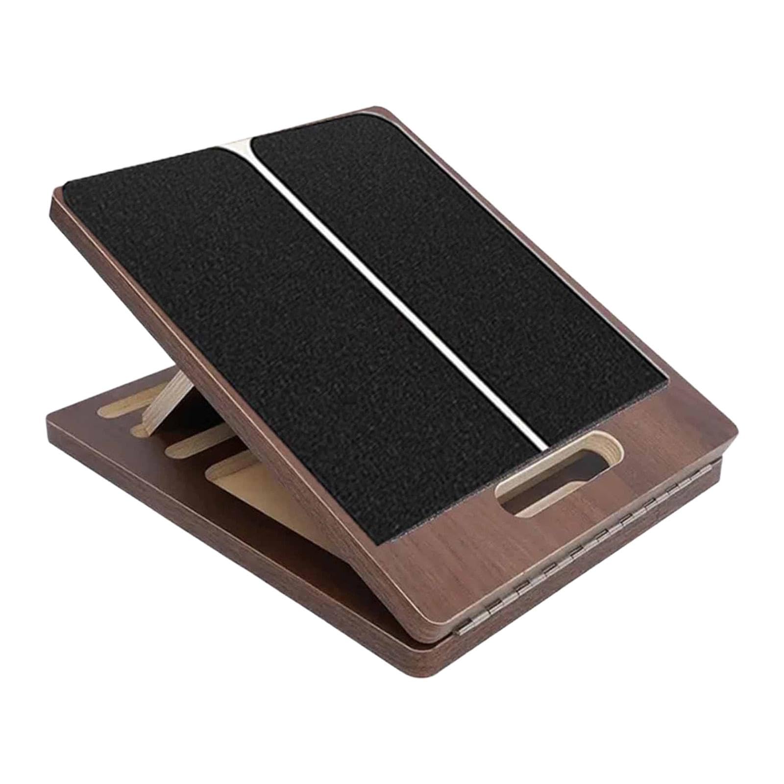 Incline Board Foldable Squat Wedge Nonslip Wooden Slant Board Calf Stretcher-image-40