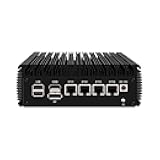MOGINSOK 2.5GbE Linux Firewall Micro Appliance Celeron N5105 4xIntel I225 Nic Firewall Router PC 32GB DDR4 512GB M.2 NVMe SSD AES-NI