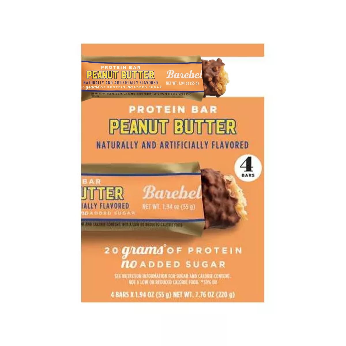Barebels Nutrition Bars - 7.76oz/4 Bars (Chocolate Dough) — view 4