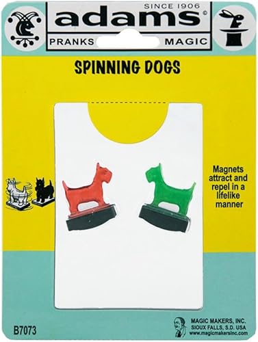 Miniatura 5 de Magic Makers - Bromas y magia de Adams - Perros giratorios - Juguete mágico clásico novedoso
