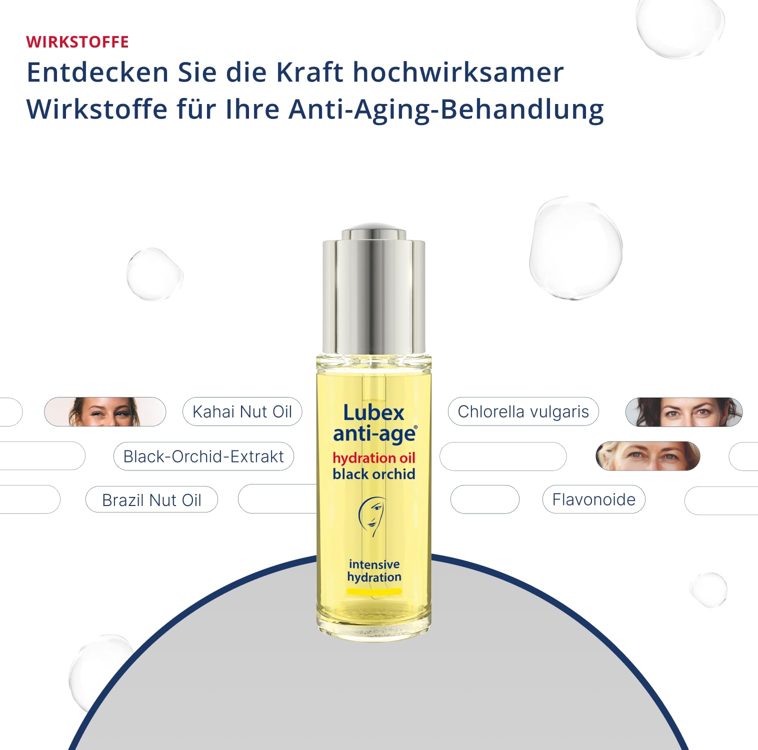hydration oil – Nährende Ölpflege mit 7 hochwertigen Pflanzenölen, intensiv feuchtigkeitsspendend, regeneriert Hautbarriere, schützt antioxidativ, 30ml