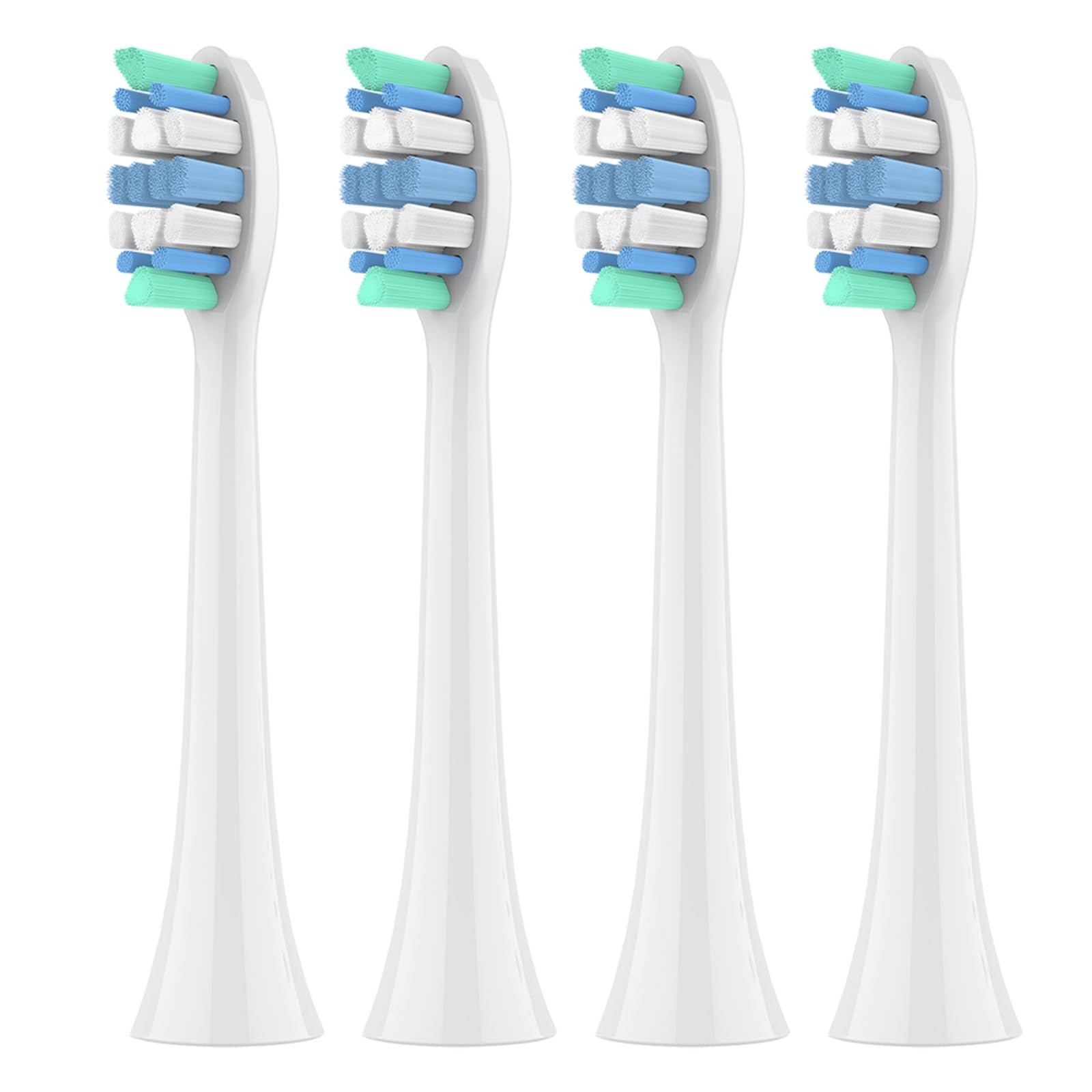 Cabezales, Compatible Con Philips, 2100 4100 5100 6100 | 7300, 9000, 1100, 4300, 5300, 6500, 7000, 7500, cabezales de encaje(White-12 Pcs)