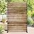 Outdoor Privacy Screen Metal Privacy Screen 72" H×47" W Freestanding Metal Privacy Screen for Patio Deck Yard, Decorative Privacy Screen Privacy Fence Panels (Natural Wood Pattern-Light Brown)