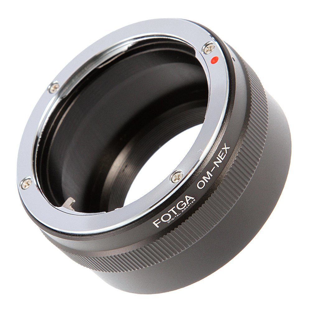 Anello adattatore per obiettivo Olympus OM su fotocamera Sony E-Mount, in alluminio e ottone, struttura anodizzata, supporta messa a fuoco infinita e misurazione, solo messa a fuoco manuale
