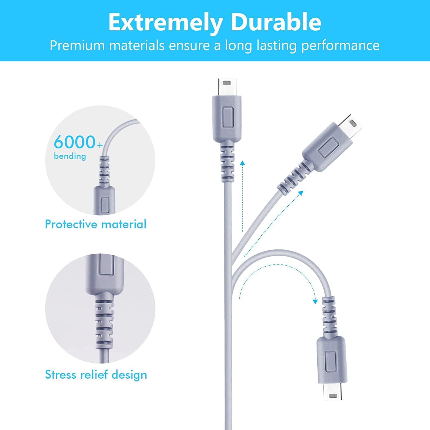DS Lite Charger Replacement for Nintendo DS Lite, AC Adapter Wall Plug Compatible with NDSL Charger (100-240v) 6 61bRWUYAOpL. AC SL1500