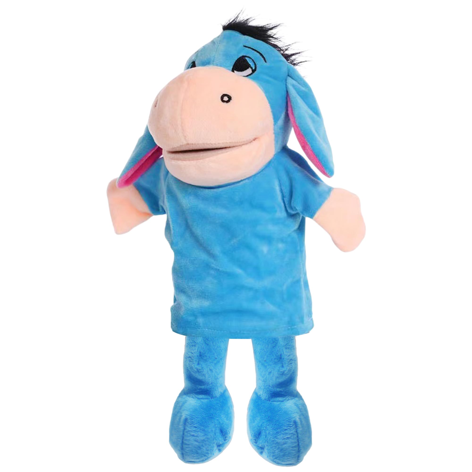 FunBlast Hand Puppets for Kids – Cute Animal Soft & Interactive Plush Donkey Puppets for Storytelling, Role Play & Learning Toys, Perfect for Toddlers & Children (Multicolor)-image-6