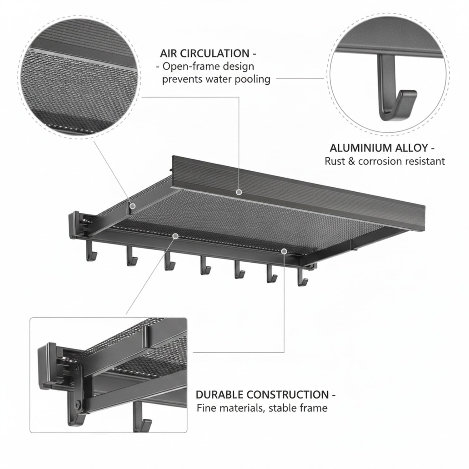 Estante de Pared, 1 PC