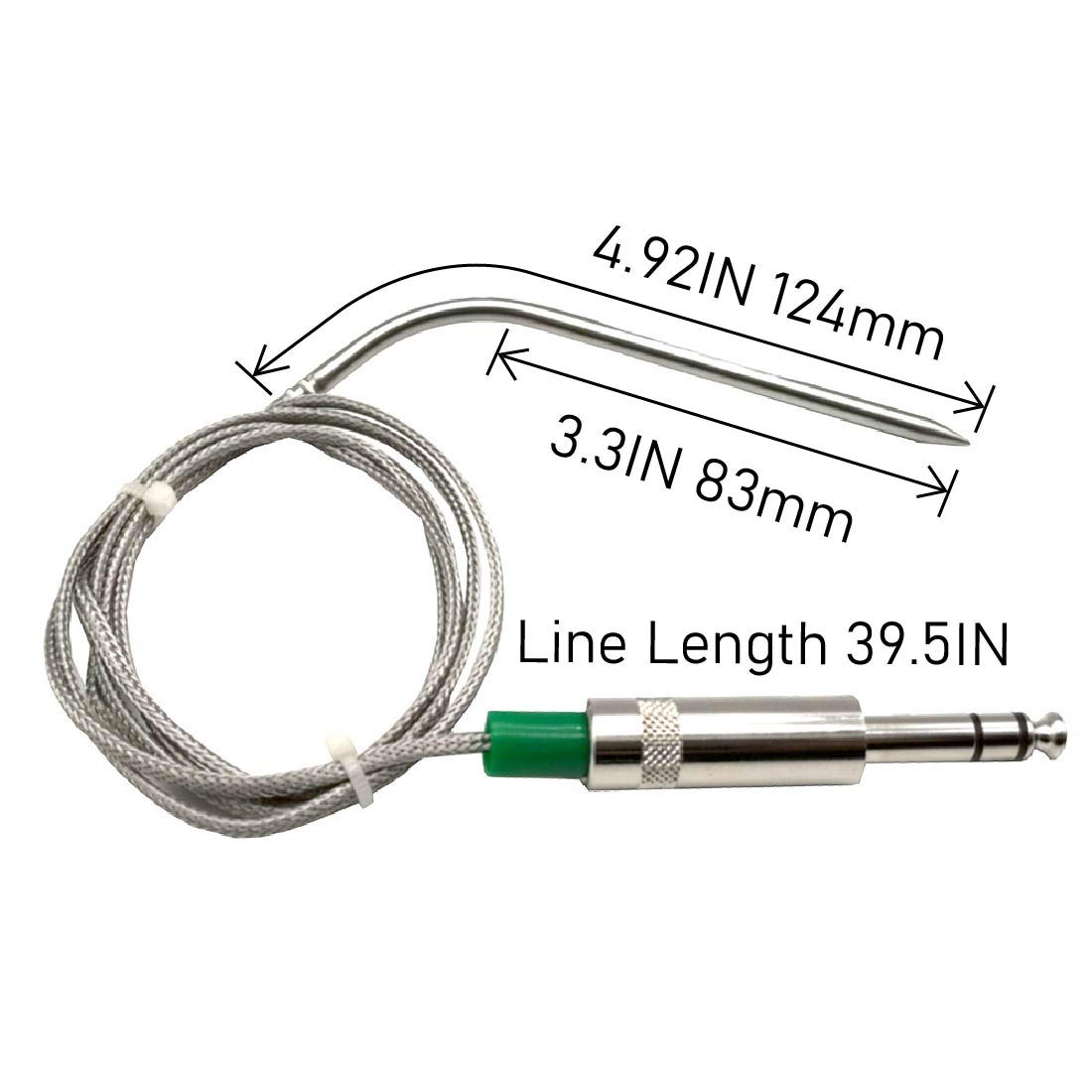 Buy Temperature Meat Probe Replacement for Green Mountain Grill/GMG Pellet Grills, Works with