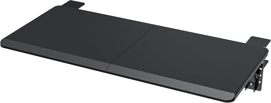 ETHU Foldable Desk Extender Tray 65x29cm, Black