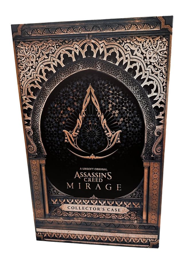 Assassin's Creed Mirage Collector's Case With Statue, Steelbook Case, Artbook, SoundTrack (No Game Included)
