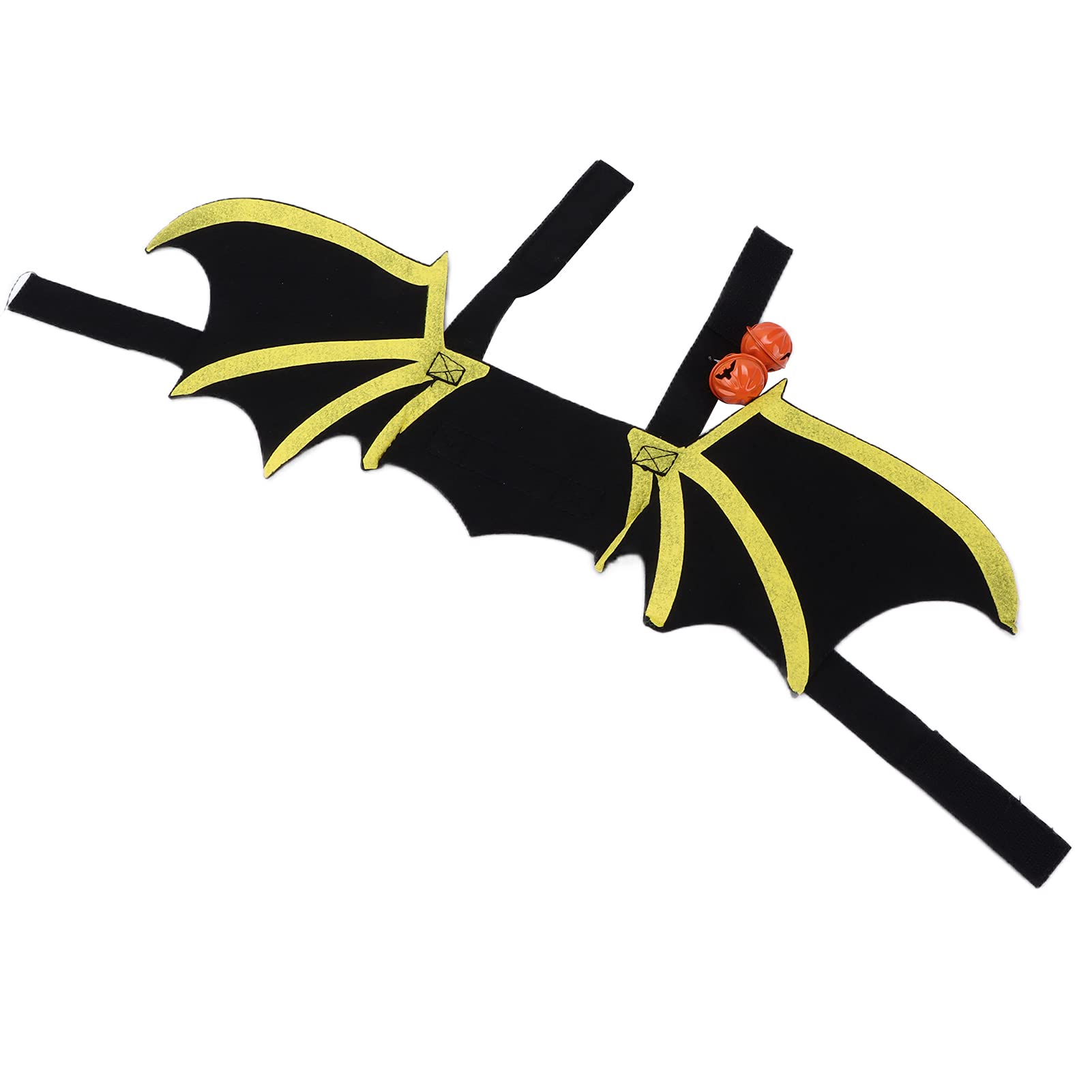 4 Pezzi Costume da Pipistrello di Halloween Costume da Animale Domestico Costume da Cane Accessori per Gatti Decorazione Festa Cosplay (S)