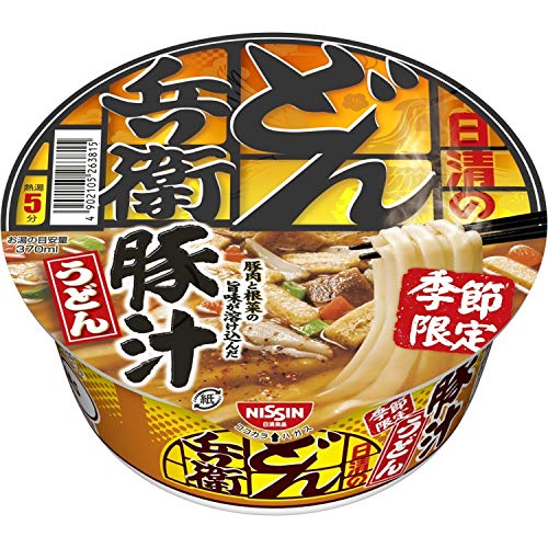 日清 どん兵衛 豚汁うどん 98g ×12個