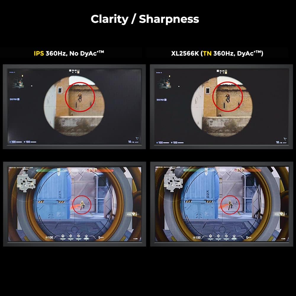 BenQ ZOWIE XL2566K Monitor da gaming TN da 24,5 pollici 360Hz | Movimenti nitidi con DyAc+ | 1080P | XL Setting to Share | Modalità colore | Menu rapido personalizzabile BenQ ZOWIE XL2566K Monitor da gaming TN da 24,5 pollici 360Hz | Movimenti nitidi con DyAc+ | 1080P | XL Setting to Share | Modalità colore | Menu rapido personalizzabile