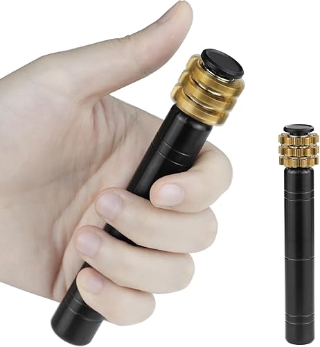 FREELOVE Copper Gears Linkage Fidget Spinner Juguetes para adultos, Mini pequeños spinners de metal silencioso rodamiento premium, apilable,