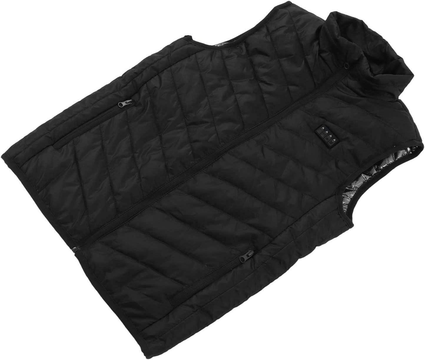 Electric Heating Vest, 4 Switch 3 Gear Smart Heated Vest, Warmer Vest for Mens Womens, Electric Heated Jacket for Hiking (4XL)