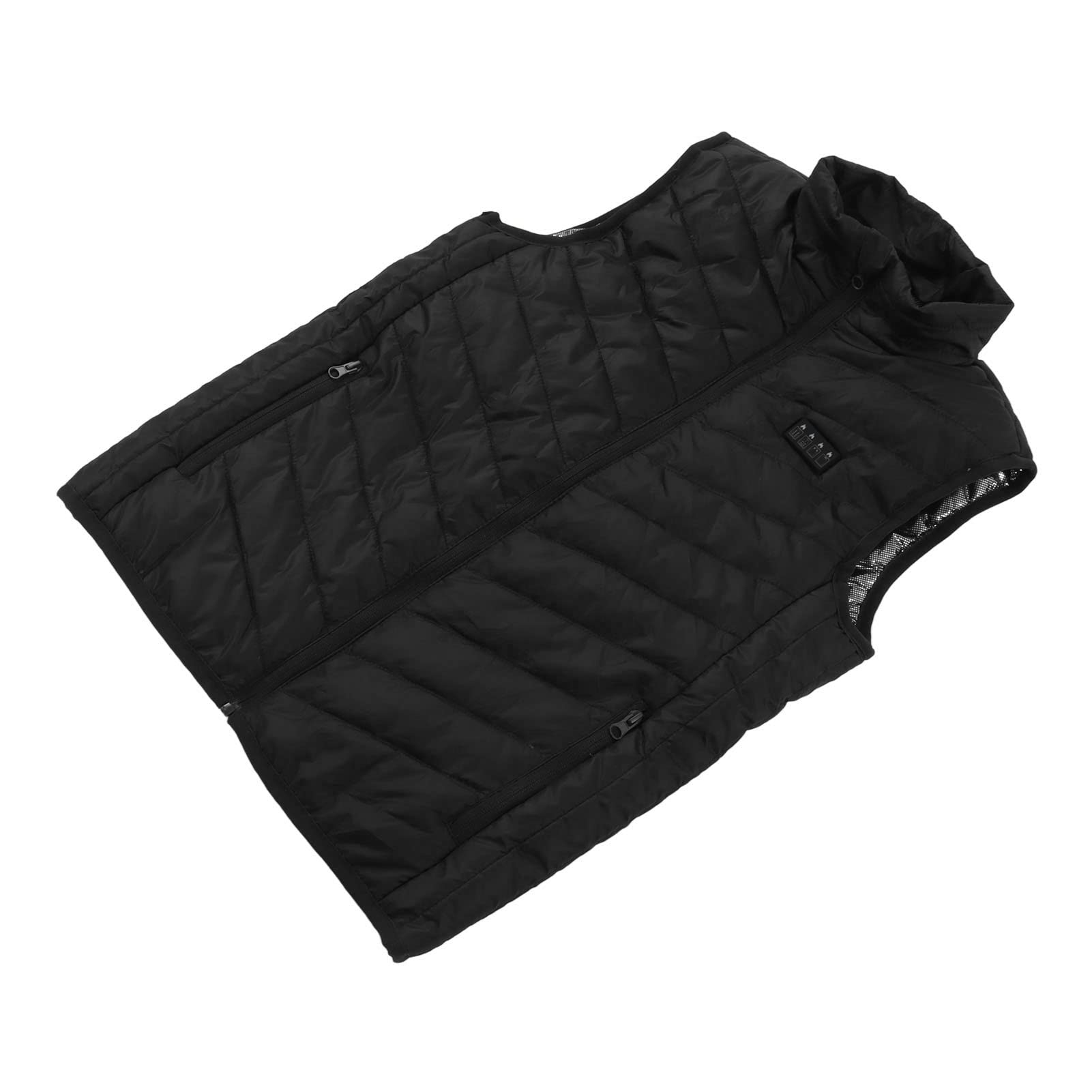 Fafeicy Chaleco Calefactor Recargable Eléctrico Ligero para Hombre con Control Inteligente Impermeable Adecuado para Todo el Año Talla 3XL