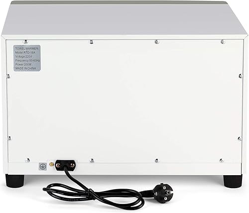 Miniatura 8 de Artist hand Armario calentador de toallas calientes, calentador de toallas de gran capacidad de 16 L, armario de acero inoxidable de calentamiento