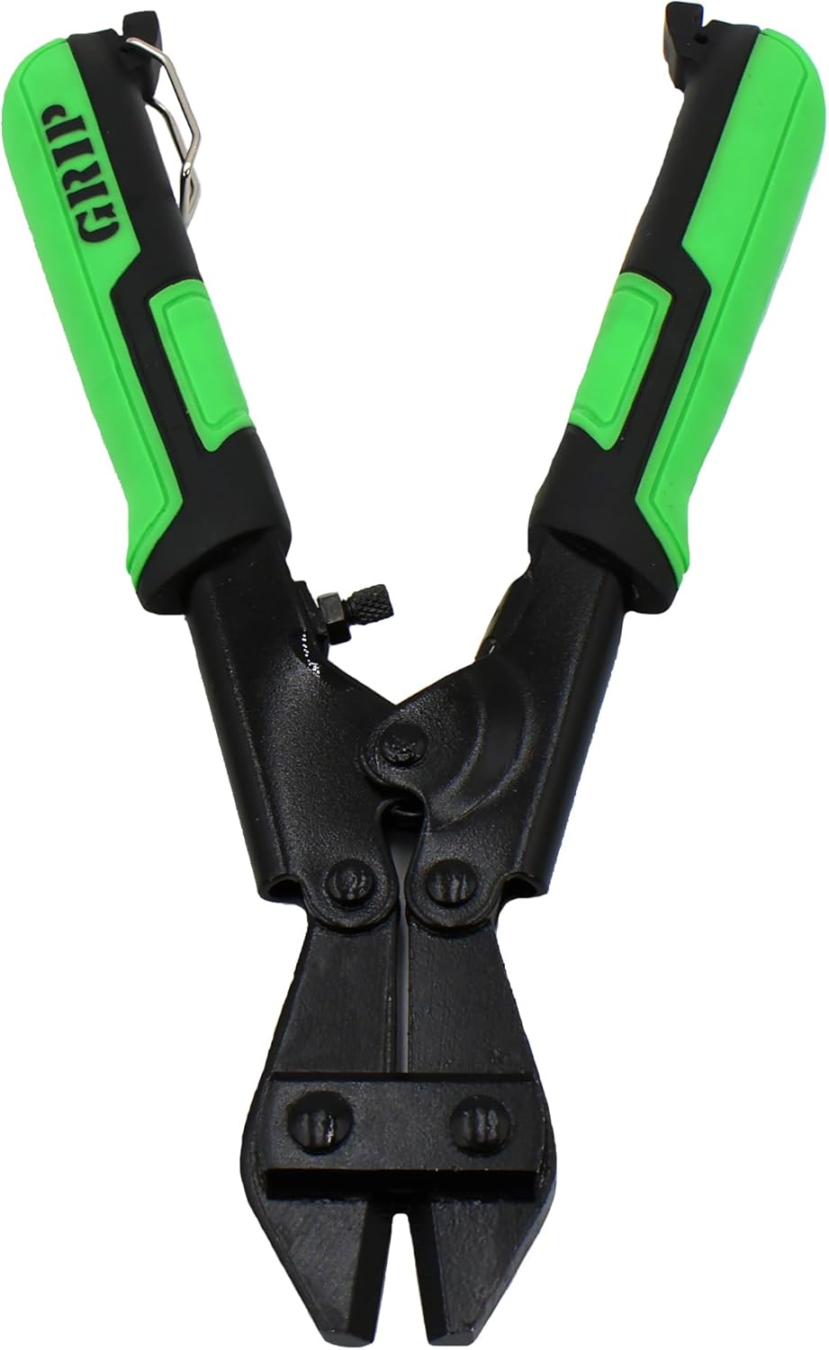 Grip 8 in Compound Jaw Bolt & Wire Cutters - Bolts, Screws, Chain, Fencing, Wire - High Carbon Steel - 3/16" Jaw Capacity