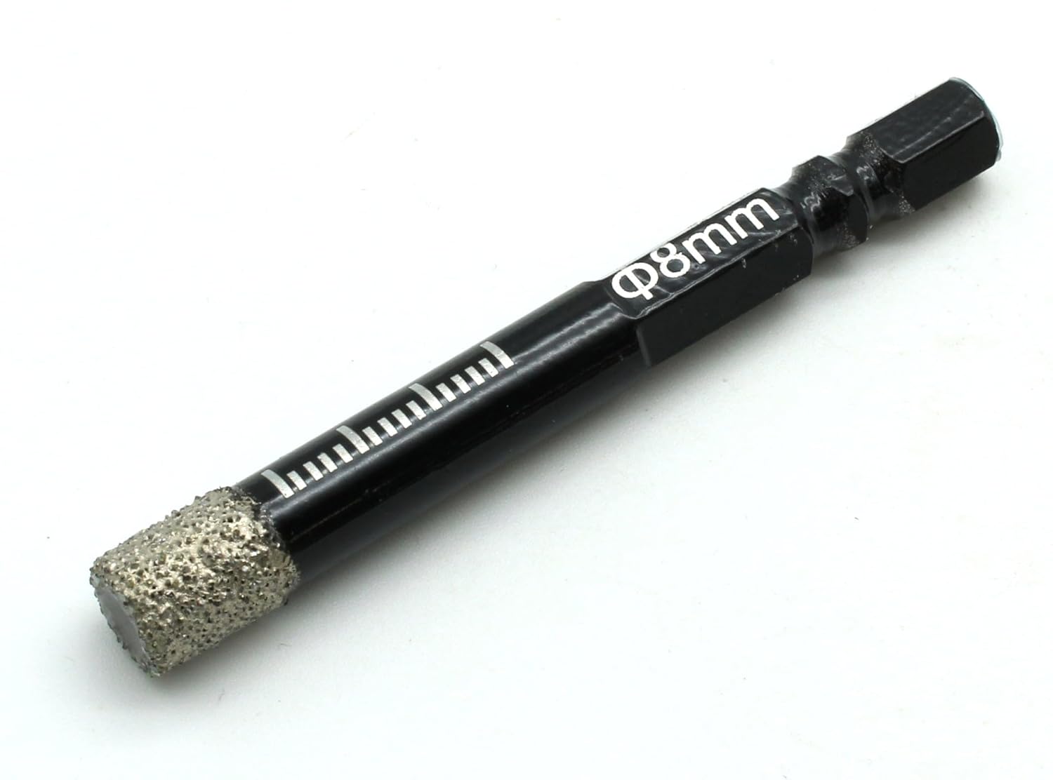 TMAX 1pc Dry Diamond Drill Bits 8mm 5/16 Inch with Quick Change Hex Shank for Granite Marble Porcelain Tile Ceramic