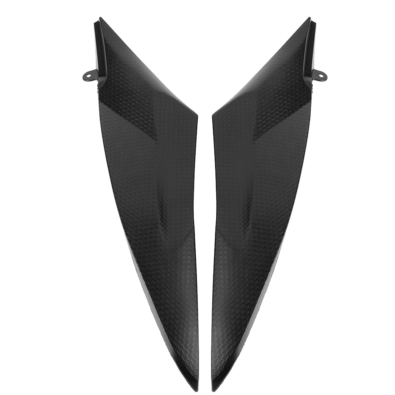Generic Ensemble de Panneaux de Garniture Latérale de Réservoir de Gaz de Haute qualité, Adaptés aux Cavaliers YZF-R6 2006 – 2007, Accessoires en Plastique ABS 2 Pièces