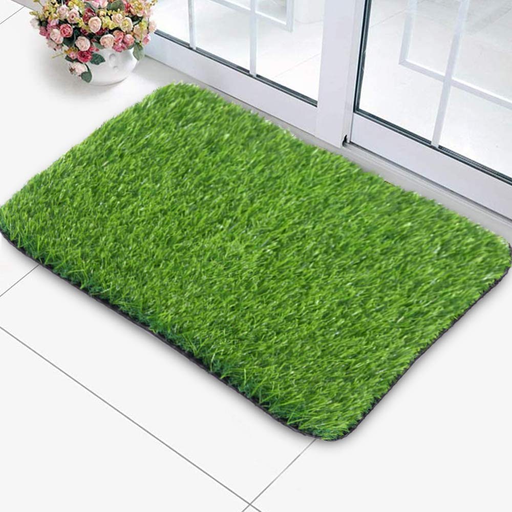 Buy Kuber Industries 35 MM Artificial Grass Mat for Balcony Or Doormat