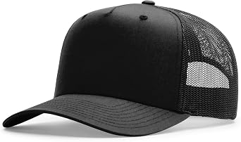Richardson 112FP Five Panel Series Trucker Hats Classic, Contrast Stitch, and Rope Snapback Styles
