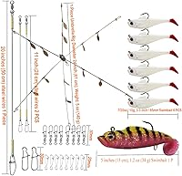 Vista 2 de Juego de equipo de pesca con paraguas
