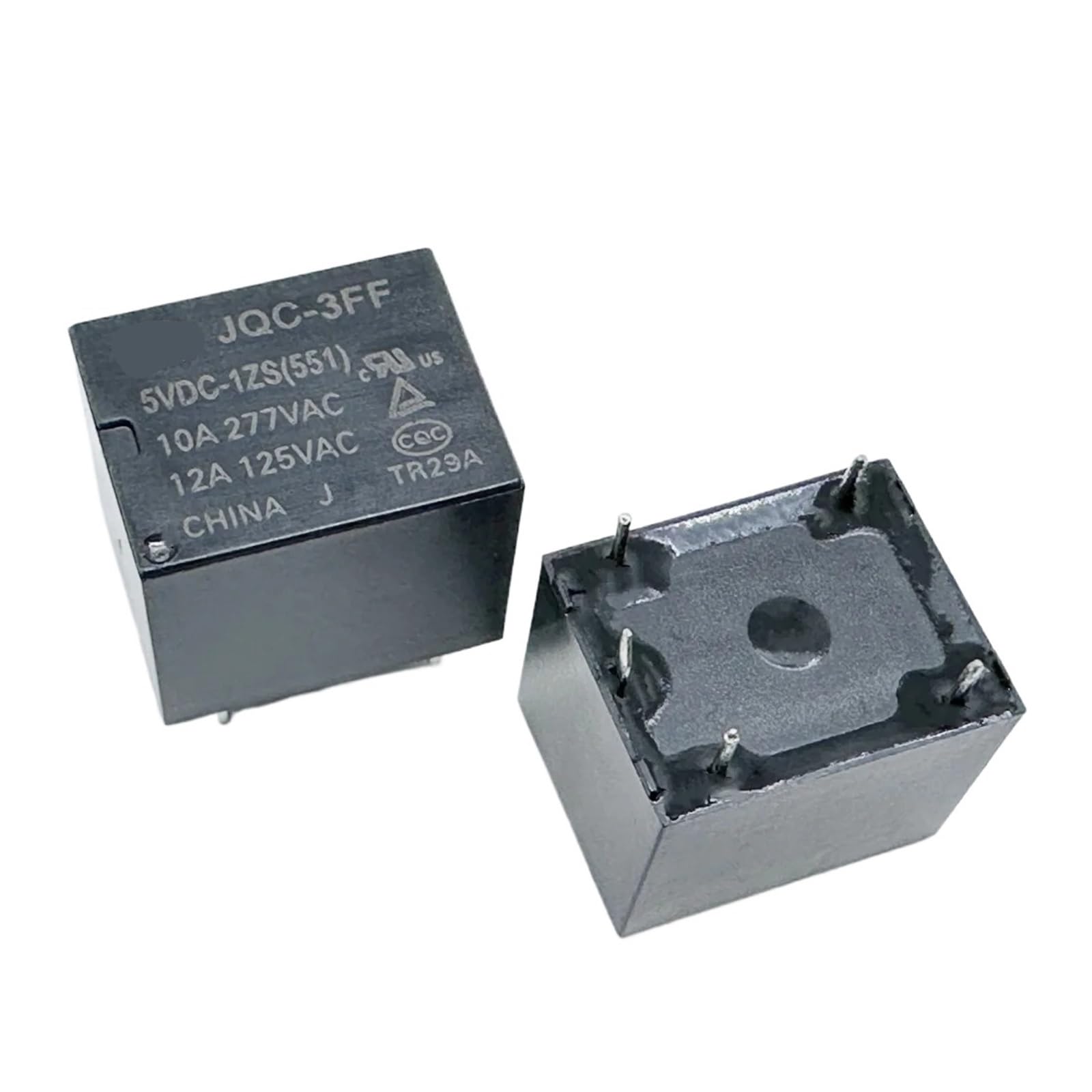 SMGLRUEAT 1pc JQC-3FF 5VDC-1ZS(551) Relay 5pins