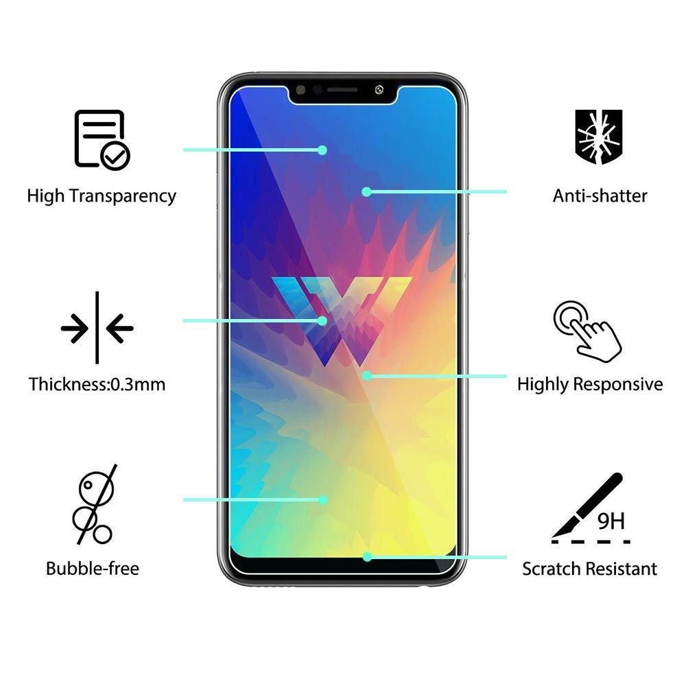 Vetro temperato per LG Q6 Tecsoft protezione schermo 9H