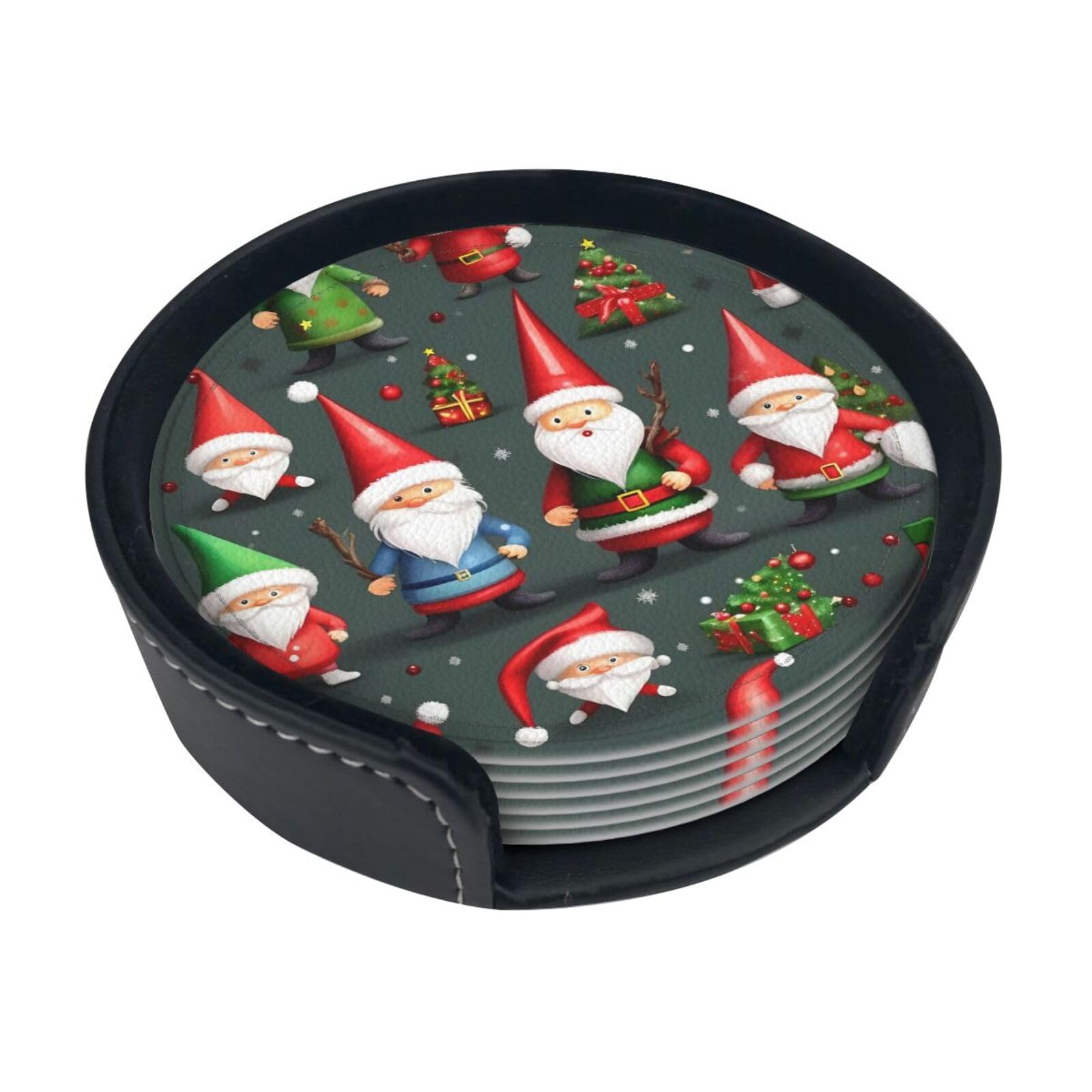 Dessous de verre amusants de Noël pour partager des moments joyeux