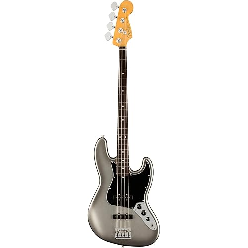 Fender American Professional II Jazz Bass, Mercury, Rosewood Fingerboard